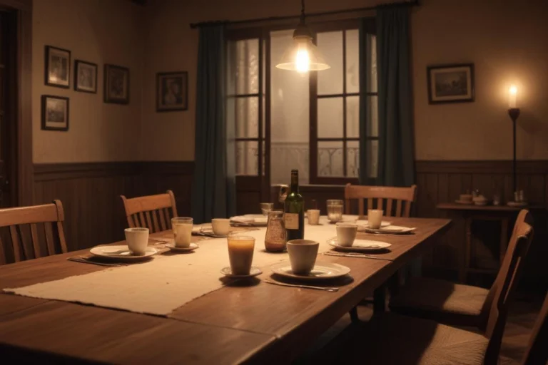 Mesa de atendimento em Artur Nogueira, com bilhetes sem texto legível e uma caneta sob luz suave da manhã.