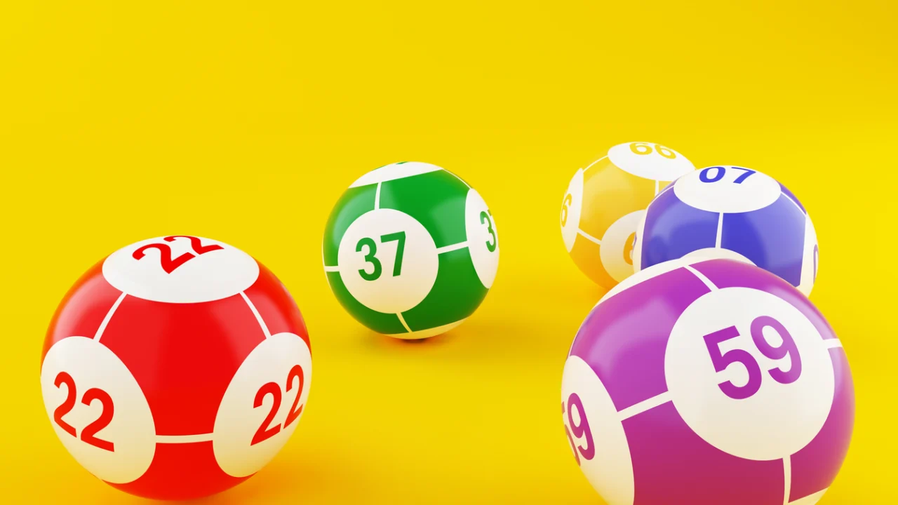 Bolas numeradas de loteria