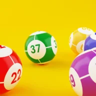 Bolas numeradas de loteria